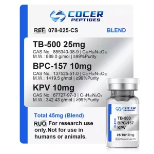 Coremend(TB4,KPV,BPC157) 25mg+10mg+10mg (Blend)